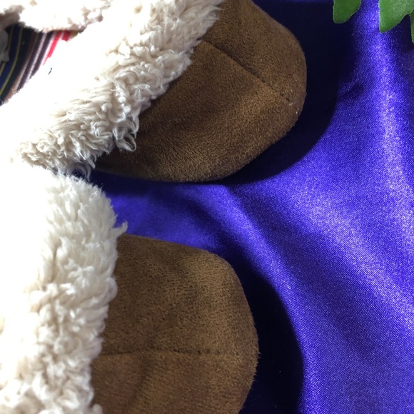 ๐dearfoams Comfy Slippers with Suede upper Medium 7/8 - Picture 4 of 8